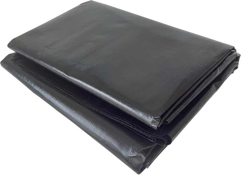 AA Pond Liner 10 x 13 ft, Reinforced UV Resistant Black HDPE, 25 Mil Equivalent for Outdoor Ponds, Koi Fish Ponds, Garden Fountains, Stream Waterfalls - Image 1